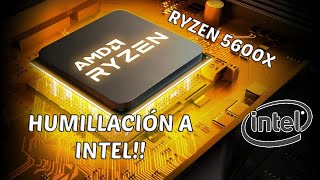 AMD HUMILLA A INTEL CON SU RYZEN 5600x  BENCHMARKS HECHOS AL RYZEN 5 5600x  ¿MEJOR QUE UN I9 [upl. by Alohs]