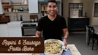 How to Make Rapini and Sausage Pasta Bake  Man of the Kitchen [upl. by Marianna]