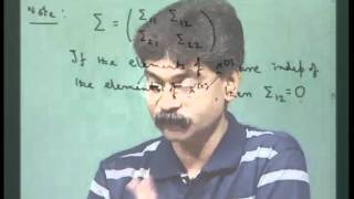 Mod01 Lec01 Lecture 1  Basic concepts on multivariate distribution  I [upl. by Ethelin]