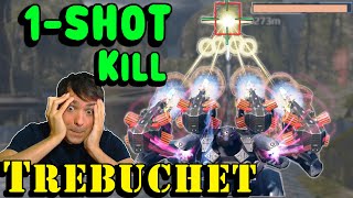 INSTANT KILL Trebuchet Mk3 Crisis War Robots Gameplay WR [upl. by Lisabet]