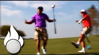 Bryan Bros Golf Trick Shots  Gator Edition [upl. by Akcired254]