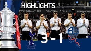 Tottenham 31 Bolton  Bale goal amp Official FA Cup Sixth Round highlights  FATV [upl. by Tierell149]