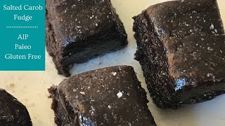 Fudge AIP  Paleo  Gluten Free  Dairy Free [upl. by Sualohcin]