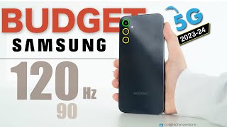 Samsung 5G Budget Phones 202324 TOP5 budgetsamsungindia 2023 samsungudget2023 [upl. by Anavahs901]