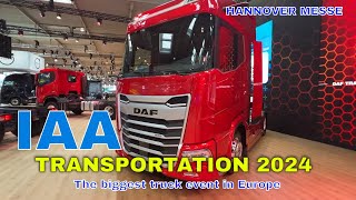 DAF FG 430 2025 Walkaround  IAA Transportation 2024 Hannover Messe [upl. by Anerak]