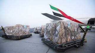 Emirates SkyCargo transports flood relief cargo for Kerala  Emirates SkyCargo [upl. by Stambaugh]