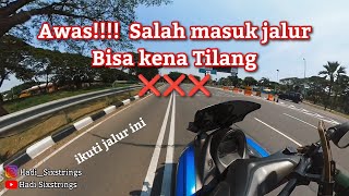 RUTE MASUK MOTOR KE BANDARA SOEKARNO HATTA TANGERANG [upl. by Niamrahc]