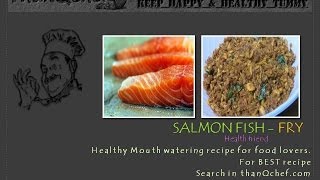 Salmon Fish Fry Indian Style How to make Salmon Fish Fry [upl. by Cannell]