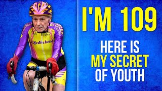 Robert Marchand 109 years old  The Oldest Cyclist in The World Inspiring Motivation [upl. by Amorette]