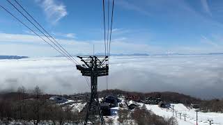 01192024 Kita Yatsugatake Ropeway up 北八ヶ岳ロープウェイ上り [upl. by Aedni]