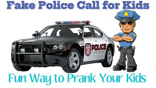 Fake Police Call for Bad And Misbehaving Kids  Prank Your Kid  911 prank fake mindcraft [upl. by Hammel]