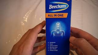 Beechams Cold amp Flu Liquid Amazon unboxing [upl. by Taam]