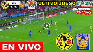 América vs Tigres en vivo donde ver a que hora juega america vs tigres uanl Jornada 17 liga mx [upl. by Eelyab]