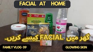 Facial Steps  Facial at parlour  Facial steps Tutorial  Proper hand movements Techniques [upl. by Okia]