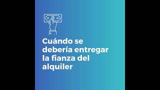 Cuándo se paga la FIANZA del alquiler 💰 y cuándo la devuelve el casero [upl. by Constance]