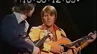 Glen Campbell amp Carl Jackson Live  Dueling Banjos 1973 [upl. by Atteloiv]