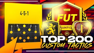 BEST 451 CUSTOM TACTICS IN FIFA 22 ULTIMATE TEAM [upl. by Akeihsal]