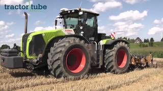 Claas Xerion 5000 mit Alpego Tiefengrubber [upl. by Ellicott]