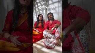 Tumi robe Nirobe  Celebrating Tagore on his 163rd birth anniversary shorts singing [upl. by Ettenan]