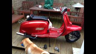 Lambretta TS1 225 re build [upl. by Nirb]