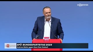 SPÖ Parteitag Rede Hans Peter Doskozil  quotVerlernt der Bevölkerung zu dienenquot [upl. by Oraneg843]