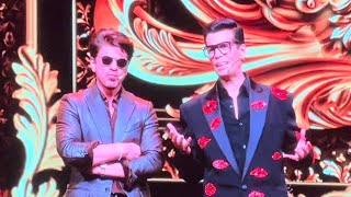 IIFA 2024 Film Awards Finals  Shah Rukh Khan making fun of new actors during comedy skit with Karan [upl. by Anilemrac]