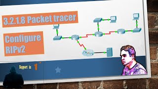 3218 Packet Tracer – Configuring RIPv2 [upl. by Lyj]