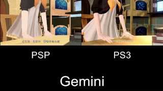 Project Diva Gemini PV Comparison PSPPS3 [upl. by Novad]