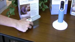 Destroy Bacteria  Clean with light with Verilux Cleanwave [upl. by Mahmoud639]