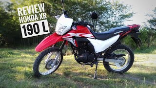 Review Honda XR 190 L [upl. by Ashok294]