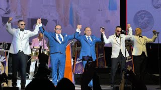 Willie Rosario  Lluvia en vivo con Gilberto Santa Rosa y Tony Vega [upl. by Marler]