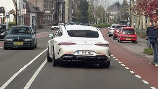 2019 MercedesAMG GT 63 S 4MATIC  Launch Control Fast Accelerations amp Powerslide [upl. by Merilyn]