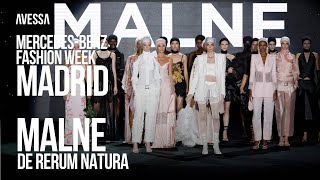 Malne MercedesBenz Fashion Week Madrid  Spring 25 [upl. by Robby734]