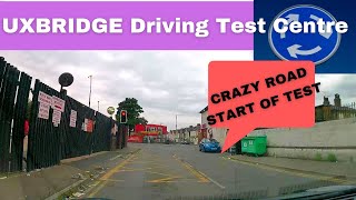 Uxbridge Driving Test Centre  weird driving test route [upl. by Pufahl]