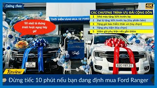 Giá lăn bánh 12024 5 phiên bản FORD RANGER ALLNEW Raptor Wildtrak Sport XLS AT [upl. by Naihr]