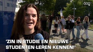 Collegejaar van start Zernike stroomt weer vol met studenten [upl. by Oiliruam]