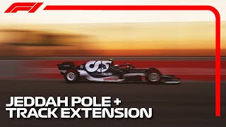 Arabian GP Pole Lap 124604  Jeddah Track Extension  Assetto Corsa Mouse Steering f1 [upl. by Yttak]