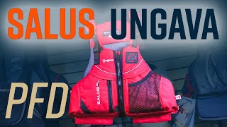 Salus Ungava PFD  a Canadian made PFD  Quick Release Belt Ready [upl. by Gael224]