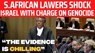 SOUTH AFRICAN LAWERS SHOCK IRAEL WITH SPEACH ON GENOCIDE AT THE ICJ [upl. by Aninat]