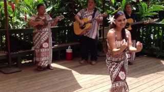 Hawaiian Wedding Song performed at the Fern Grotto in Kauai [upl. by Nomrac]