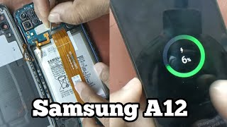 Samsung A12 Charging jumper solution Samsung F12 charging solution [upl. by Llevaj]