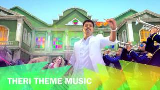 Theri Theme Music Mix  Vijay  Atlee  G V Prakash [upl. by Joo]