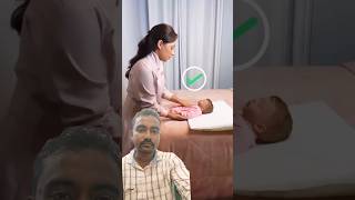 How to hold a newborn baby your dentist newborn baby shots shortvideo babydoctor babycare [upl. by Gariepy]