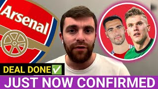 Yes✅Finally DOUBLE DEAL Done FABRIZIO ROMANO ANNOUNCED NOW🤩ARSENAL LATEST TRANSFER NEWSarsenalnews [upl. by Ahsinrev258]