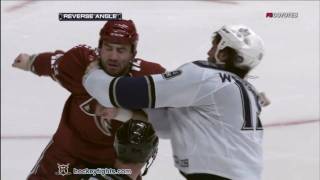 Kevin Westgarth vs Paul Bissonnette Dec 29 2010 [upl. by Eshelman362]