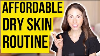 Affordable Dry Skin Routine  Dermatologist Recommended [upl. by Atiuqahc]