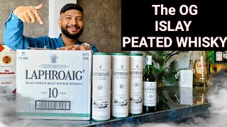 Laphroaig 10 Islay Single Malt Whisky Review  The Whiskeypedia [upl. by Shimkus]