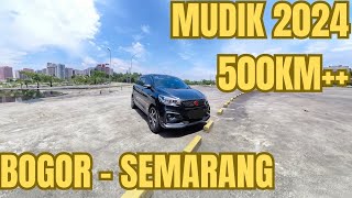 MUDIK LEBARAN 2024 JALUR TOL TRANS JAWA  BOGOR SEMARANG  ERTIGA VLOG 67 mudik2024 [upl. by Kakalina]