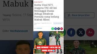 MENURUT KALIAN GIMANA SOB tni tniad infanteri kopassus army tnia beritaterkini short [upl. by Andra404]