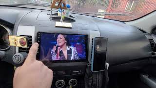 Navigatie Dedicata War Auto Navi Android Mitsubishi OutLander 2 cu sonorizare Rockford Fosgate [upl. by Zsa Zsa]